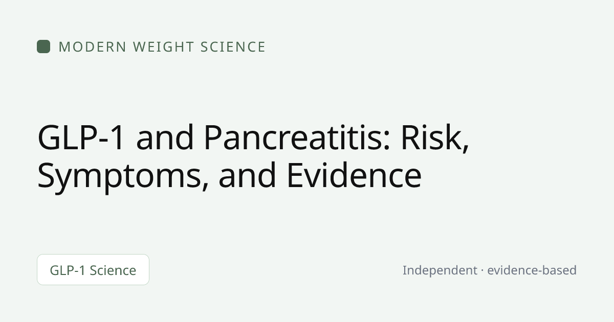glp 1 pancreatitis symptoms Why Does GLP-1 Cause Pancreatitis? Risk Factors Explained Understanding GLP-1 Agonists